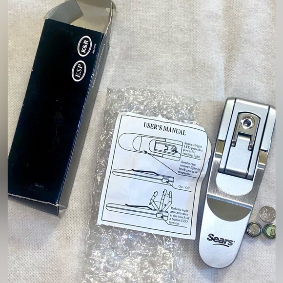 Sears Other - Sears Folding LED book light. Travel size